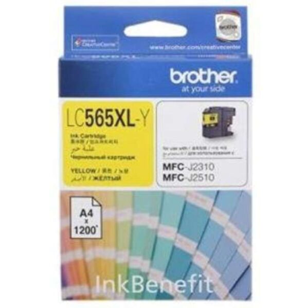 Brother LC565XL yellow ink cartridge