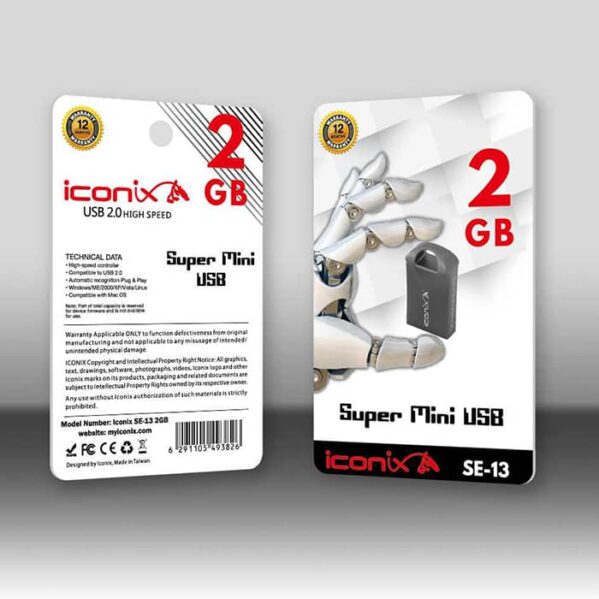 Iconix super mini flash disks
